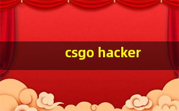 csgo hacker